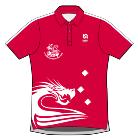 St George Silver Polo Shirt - Manager