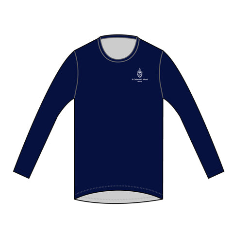 St Catherine’s Silver Long Sleeve Training Top